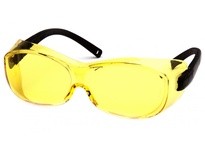 Pyramex OTS S3530SJ Safety Glasses Amber Lens and Black TemplesOTS Safety Glasses Amber Lens and Black Temples