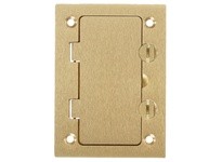 Hubbell Wiring S3826 F-BOX CVR RECT GFCI BRS | Industrial Supplies