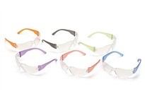 Pyramex Intruder S4110SMP Safety Glasses Clear-Hardcoated Lens and Multi Color TemplesIntruder Safety Glasses Clear-Hardcoated L