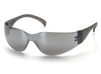 Pyramex Intruder S4170S Safety Glasses Silver Mirror-Hardcoated Lens and Silver Mirror TemplesIntruder Safety Glasses Silver Mir