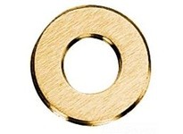 Hubbell Wiring S5025 FLUSH CAP RING 2-1/8"X 1" BRS