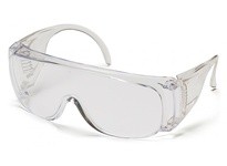 Pyramex Solo S510S Safety Glasses Clear Lens and Clear FrameSolo Safety Glasses Clear Lens and Clear Frame