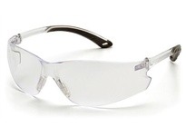 Pyramex Itek S5810ST Safety Glasses Clear H2X Anti-Fog Lens and Clear TemplesItek Safety Glasses Clear H2X Anti-Fog Lens and Cle