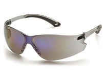 Pyramex Itek S5875S Safety Glasses Blue Mirror Lens | Durable Protection