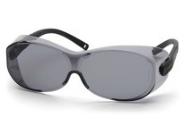 Pyramex OTS XL S7520SJ Safety Glasses Gray Lens and Black Temples | Durable Eye Protection