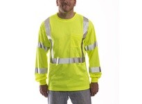 Tingley S75522-L JOB SIGHT Hi-Vis Class 3 T-Shirt | Fluorescent Yellow-Green