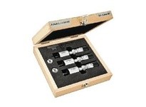 Starrett S78MXTBZ Inside Bore Gage Micrometer Set, 3-6mm | Precision Tools