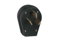 Cooper Eaton S80-SP Plug Angle Univ 30/50A 125/250V 3P3W Black