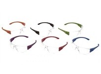 Pyramex Trulock S9510SMP Safety Glasses Clear Lens and Assorted Temple ColorsTrulock Safety Glasses Clear Lens and Assorted Temp