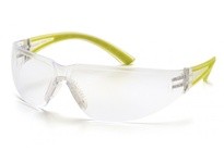 Pyramex Cortez SA3610S Safety Glasses Clear Lens and Apple TemplesCortez Safety Glasses Clear Lens and Apple Temples