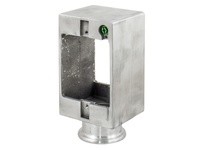 Hubbell Wiring SA6686G PEDESTALALUGROUNDED2-G W/ 1" HUB | Industrial Supplies