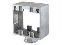 Hubbell Wiring SA6688 PEDESTAL ALU 4-G W/ 1" HUB | YarinInd