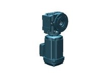 SEW SAF47 DRN80M4 1751/241 RPM 7.28/Infinite 1HP 60Hz 230/460V Helical Worm Gearmotor