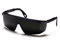 Pyramex Integra SB450SF Safety Glasses 5.0 IR Filter Lens | Black Frame