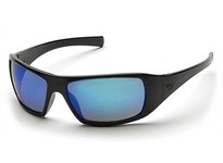 Pyramex Goliath SB5665D Safety Glasses Ice Blue Mirror Lens | Durable Protection
