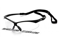 Pyramex PMXTREME Readers SB6310SPR15 Safety Glasses Clear + 1.5 Lens and Black Frame with CordPMXTREME Readers Safety Glasses Cl