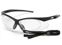 Pyramex PMXTREME SB6310STRX Safety Glasses Clear Anti-Fog Lens Lens and Black Frame with Rx InsertPMXTREME Safety Glasses Clear 