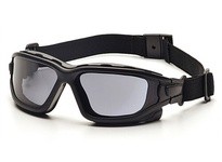 Pyramex I-Force Slim SB7020SDNT Safety Glasses Gray H2X Anti-Fog Lens and Black FrameI-Force Slim Safety Glasses Gray H2X Anti-F