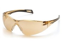 Pyramex PMXSLIM SB7138S Safety Glasses Sandstone Bronze Lens and Black TemplesPMXSLIM Safety Glasses Sandstone Bronze Lens and B