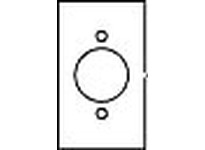 Hubbell Wiring SB72 WALLPLATE 2-G 2) 1.40 OPENING | YarinInd