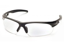 Pyramex Ionix SB8110D Safety Glasses Clear Lens and Black Frame | Ionix Safety Gear
