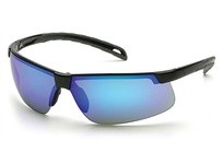 Pyramex Ever-Lite SB8665D Safety Glasses Ice Blue Mirror Lens | Durable Protection