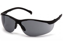 Pyramex Gravex SB8920S Safety Glasses Gray Lens and Black FrameGravex Safety Glasses Gray Lens and Black Frame