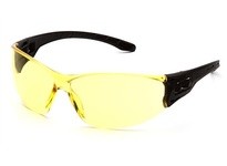 Pyramex Trulock SB9530S Safety Glasses Amber Lens and Black TemplesTrulock Safety Glasses Amber Lens and Black Temples