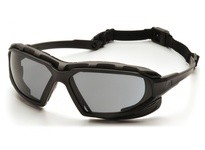 Pyramex Highlander Plus SBG5020DT Safety Glasses Gray H2X Anti-Fog Lens | Durable Protection