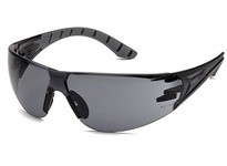 Pyramex SBG9620ST Safety Glasses Gray H2X Anti-Fog Lens and Black/Gray TemplesSafety Glasses Gray H2X Anti-Fog Lens and Black/Gr