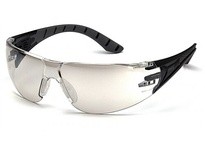 Pyramex SBG9680S Safety Glasses Indoor/Outdoor Mirror Lens | Durable Protection