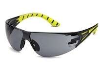Pyramex SBGR9620S Safety Glasses Gray Lens and Black/Green TemplesSafety Glasses Gray Lens and Black/Green Temples