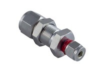 Superlok SBHRUI-8-4 1/2"T X 1/4"T - Bulkhead Reducing Union - 2 Ferrule - 316 Stainless Steel