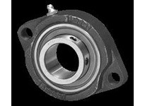 IPTCI Bearing SBLF 206 18 G 2-Bolt Flange Set Screw Lock Bore Dia. 1 1/8" Narrow Inner Race Insert