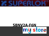 Superlok SBNV2A-F6N 3/8"F NPT - SBNV Bar Stock 90° Angle Needle Valve - 6K PSI - 316 Stainless Steel