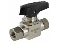 Superlok SBT2-F4N 1/4"F NPT X 1/4"F NPT - SBT Trunnion Ball Valve - 316 Stainless Steel With PCTFE Seats