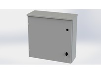Saginaw SCE-24R2408LP Enclosure Type 3R Hinged Cover 24x24x8" NEMA/UL 3R IP32