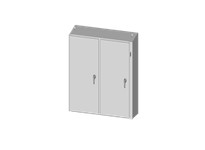 Saginaw Control SCE-60XEL6112SSST Stainless Steel 2DR XEL Sloping Top Enclosure | YarinInd