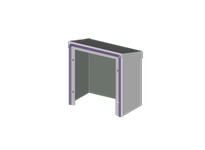 Saginaw Control SCE-RH44SS Hood S.S. Rain (Fits 4in. Fan & Filter Cutout)