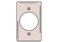 Hubbell Wiring SCH723 WALLPLATE 1-G 2.15 OPENING CHR PLT