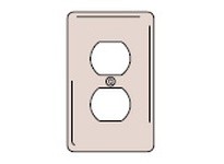 Hubbell Wiring SCH8 WALLPLATE 1-G DUP CHR PLT | YarinInd