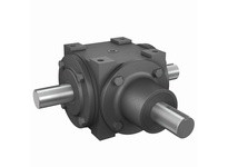 Hub City 0220-03451 1.50:1 Ratio, Cast Iron Bevel Reducer, 1.375" Input Diameter, 1.375" Output Diameter, Shaft Input, Shaft Out