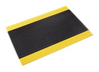 Crown SER3824YBC 410 Series Tuff-Spun 3/8 Rib-Surface Mat | Durable & Safe