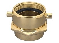 Dixon SF250F-P Open Snoot Brass Female Swivel Adapter - Pin Lug | YarinInd