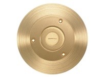 Hubbell Wiring SF2525 COMBO CVR/FLANGE RND BRS 2 1/8 3/4-IN | Industrial Supplies