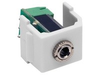 Hubbell Wiring SF35STW SNAP-FIT KEYSTONE 3.5M STERO SCRWTRM WH | Industrial Supplies