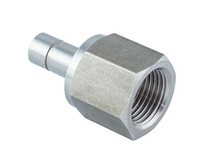 Superlok SFA-16-12N 1" Stub X 3/4"F NPT - Female Tube Stub Adapter - 316 Stainless Steel