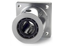 Thomson Linear SFB16 Linear Bearing, Ball Bushing, Pillow Block, Super, 1 in, Closed, Self-aligning, Flanged; Use with 1 in Diam