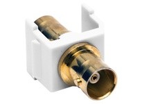 Hubbell Wiring SFBGW SNAP-FIT BNC GOLD F/F 75 OHM | High-Quality Connector
