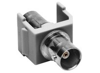 Hubbell Wiring SFBGY SNAP-FIT BNC F/F 75 OHM GY